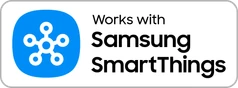 Works with Samsung SmartThings
